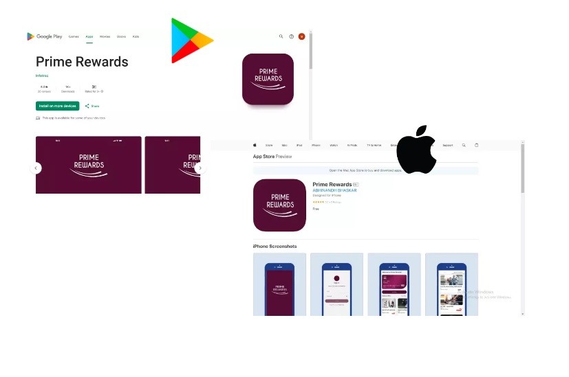 Prime Rewards App View Google Play Store